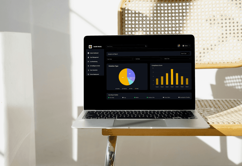 Alibi Admin – Advanced Analytics Dashboard